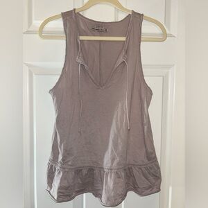 Abercrombie & Fitch nude blush tank top. Size M.